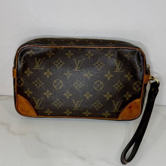 Auth LOUIS VUITTON Vintage Clutch/Wristlet - Picture 4 of 13